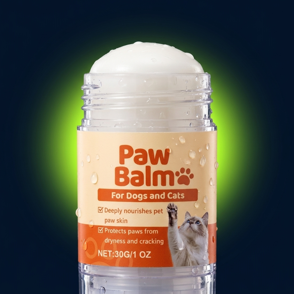 PawBalm Stick – aufgedreht, cremiger Balsam