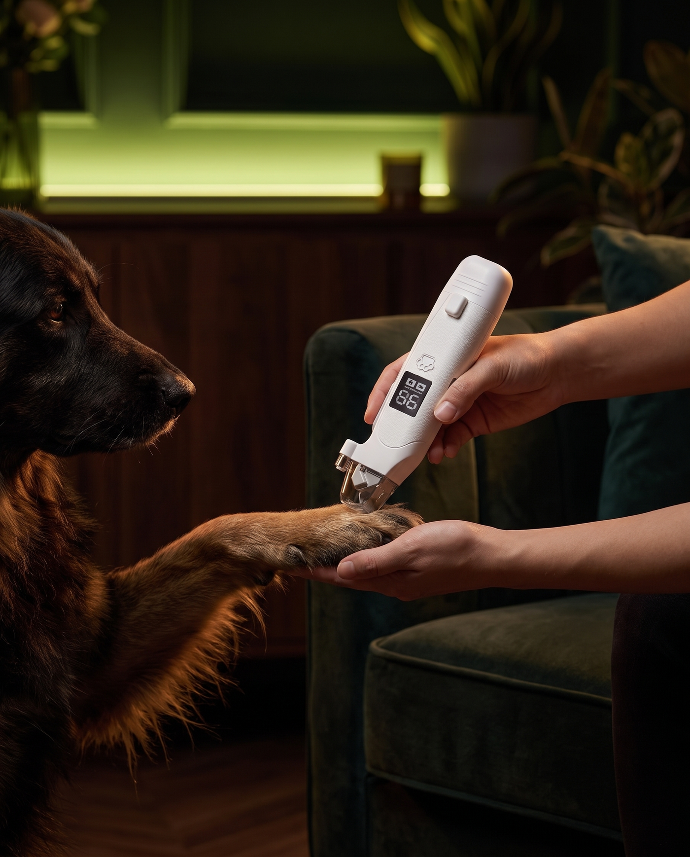 PawGrind – im Einsatz an der Hundepfote